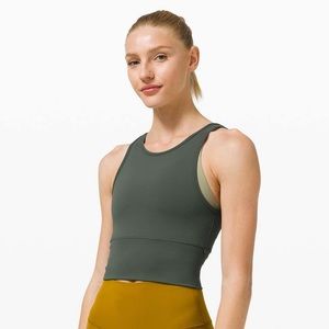 LULULEMON Power Pivot Tank Everlux Smoked Spruce
